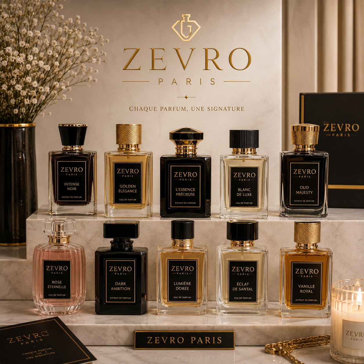 collection de parfums