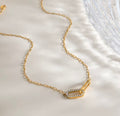 Collier pendentif double