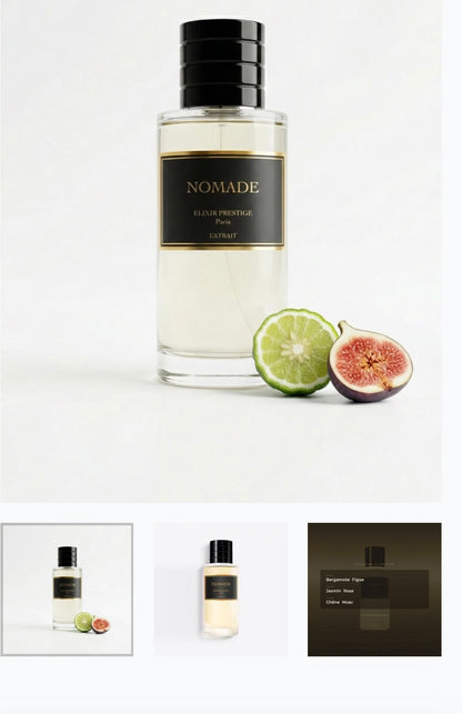 Parfum Nomade Unisexe
Oriental-Boisé
(50ml)