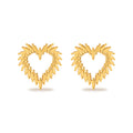 Boucles d'oreilles
coẽür dorees